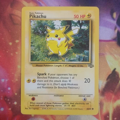 $0.99 • Buy Pokémon TCG Pikachu Jungle 60/64 Regular Unlimited Common