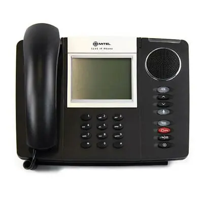 Lot Of (5) Refurbished Mitel 5235 IP Large Display Speakerphone (Black) • $445.95