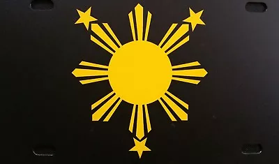 $4.50 • Buy Philippines Filipino Pinoy Flag Logo Sticker V4 W/ Free 1  X 1  Flag Decal   