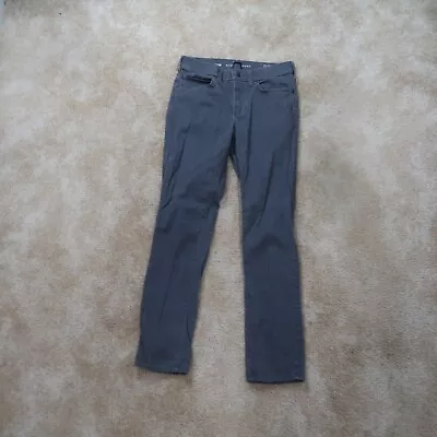 Marc Anthony Slim Fit Chino Pants Men's 29x30 Gray Stretch Khakis • $24.99