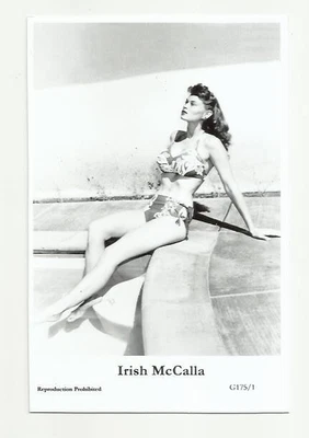$10.02 • Buy (bx15) Irish Mccalla Photo Card (g175/1) Filmstar  Pin Up Star Glamour Girl