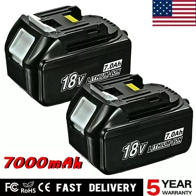 US For Makita 18V 7.0Ah LXT Li-Ion BL1830 BL1850 BL1860 BL1815 Cordless Battery • $28.89