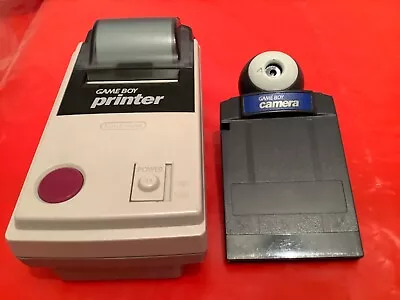 Nintendo:gameboy Printer (mint Condition)+paper+gameboy Camera (invg Condition) • £100.49