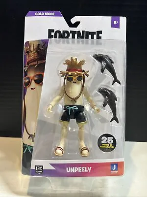 Fortnite  Solo Mode UNPEELY Epic Games 3.75 Inch Scale Figure New Toy MOC Banana • $14.95