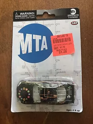 LIONEL Racing NASCAR MTA New York Subway B Black Map Car NEW • $15