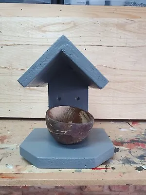 Bird Feeder Coconut Shell House • £10