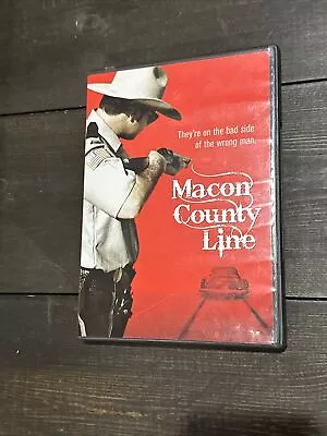 Macon County Line DVD Action 1970’s Road Movie  - Tested • $7