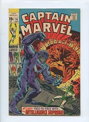 Captain Marvel #16 1969 (FN 6.0) • $15