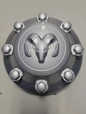 2013-2018 Dodge Ram 2500 3500 Silver Wheel Ram's Head Center Cap Mopar OEM Take  • $40