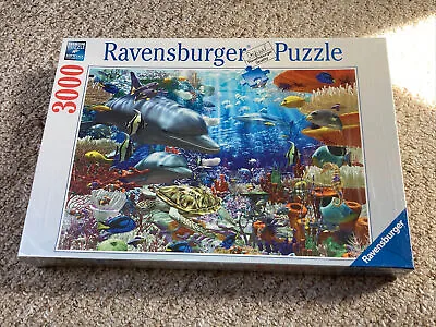 Ravensburger #170272 Oceanic Wonders 3000 Piece Puzzle New Dolphins Fish Water • $23.49