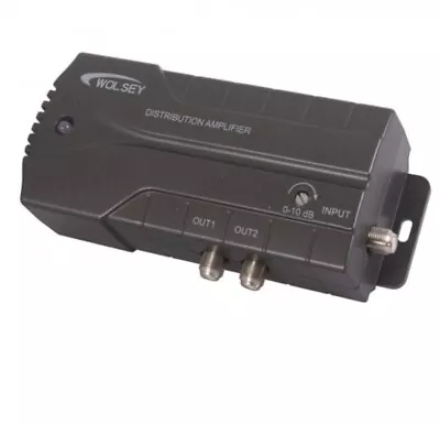 2 WAY LTE AERIAL DISTRIBUTION TV AMPLIFIER Wolsey Triax 4G 5G UHF 334012 • £10