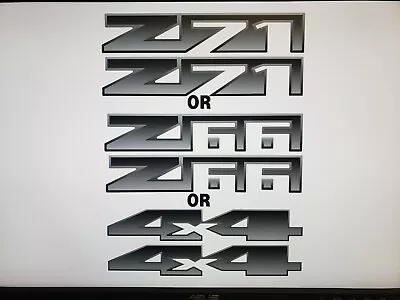 Z66 Or Z71 Or 4x4 Decal Sticker Fits CHEVY AVALANCHE Or OTHER (Single Or Pair) • $25