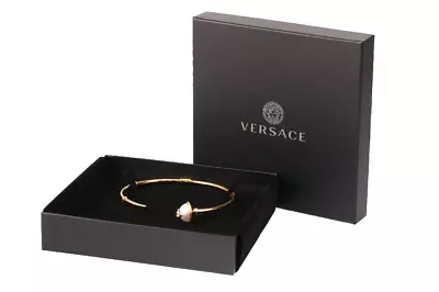 Versace Fake Pearl Chocker 1007613 1a05105 4j040 Gold • $780