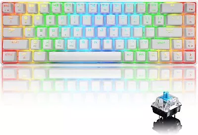 68 Keys Mechanical Keyboard Wired RGB Backlit Programmable For Win/Mac/Gaming • $33.99