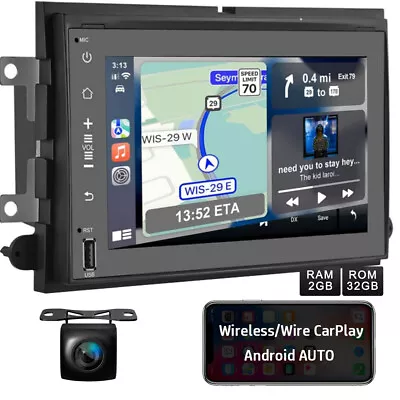 USA Car Stereo Radio Carplay GPS Navi Android 12 For 2004-2014 FORD F150/250/350 • $144.59