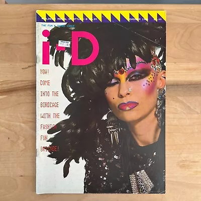 I-D MAGAZINE NOVEMBER 1984 No. 20 Fashion Fun Brigade UK Manual Of Style • $19.99