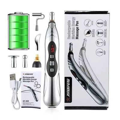 Electronic Acupuncture Pen Point Massager ElectricMeridian Laser Therapy Massage • $18.46