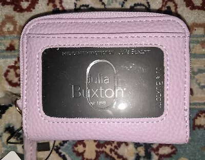  Buxton  Wizard  Accordian Leather RFID Wallet Lilac • $27