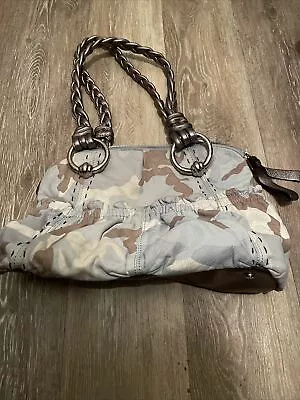 B Makowsky Leather Handbag Camouflage • $45