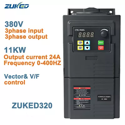 Vfd 380v 11KW Variable Frequency Drives 3-phase Motor Speed Control Soft Start • $234