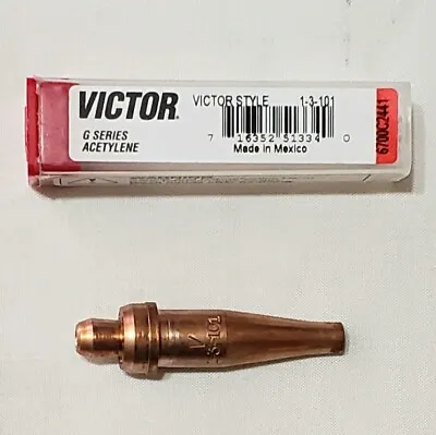 Victor 1-3-101 Acetylene Cutting Torch Tip CST800 CA1350 CA1260 CA270 6700C2441 • $18.99