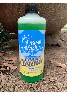 $32 • Buy Bush & Beach Canvas Cleaner - 1L Bottle