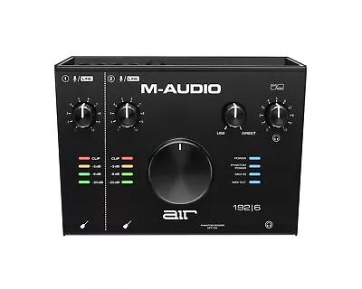 M-Audio AIR 192|6 - 2-In/2-Out 24/192 USB Audio/MIDI Interface • $169