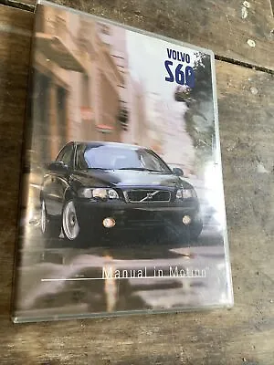 DVD Manual In Motion Volvo S 60 S60 Car Automobile Copyright 2003 • $4.90