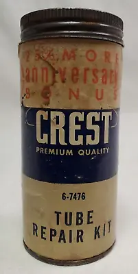 Rare Vintage  CREST Premium Quality #6-7476 Tube Repair Kit  Good Condition • $8.95