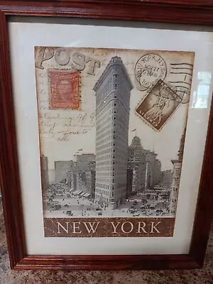 New York City Vintage Iron Building Print-litho • $175