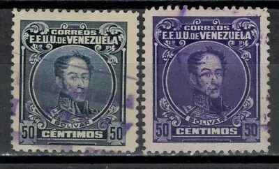 Venezuela Scott 280 - 281 In Used Condition • $1.19