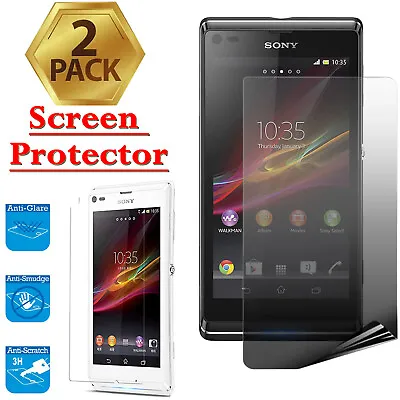 £1.99 • Buy 2 Pack Screen Protector Film For Sony Xperia E E1 E3 E4 E5 L L1 M2 M4 Aqua M5 SP