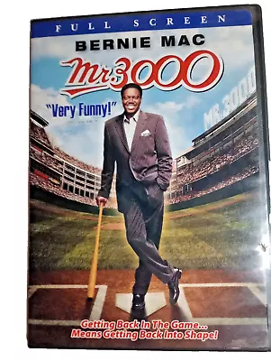 Mr. 3000 Widescreen Edition DVD 2005 Release Bernie Mac VGC FREE SHIPPING!!! • $6.84