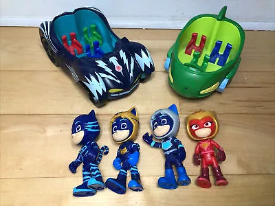 PJ Masks Toys Lot Misc Figures With Vehicles • $11.50