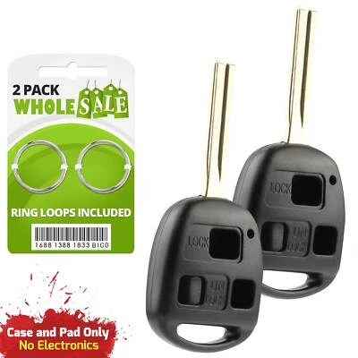 $7.95 • Buy 2 Replacement For 2004 2005 2006 Lexus RX330 RX 330 Key Shell Case