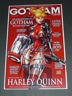 2023 ECCC Gotham Steampunk Harley Quinn Art Print Signed By Jamie Tyndall 11X17 • $34.99