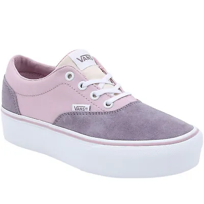 Vans Womens Doheny Platform Chunky Canvas Trainers Sneakers Shoes • $118.75