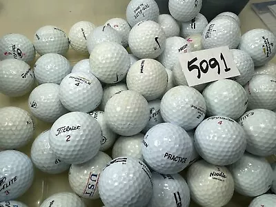 Golf Balls 70ea Titleist-Maxfli-Callaway-Nike-Srixon-Wilson-MIX IN5089 To IN5093 • $20