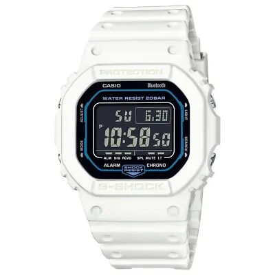 Casio G-Shock Digital Resin Strap White Band Men's Watch DWB5600SF-7 • $99