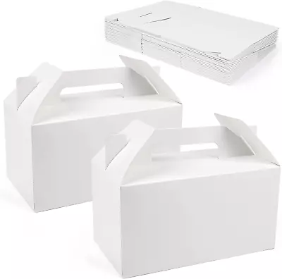 Gable Boxes For Party Favor 9.5 X 5 X 5 Inches 25 Pack Large Treat Boxes With • $35.10