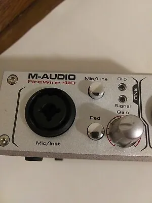 M-Audio Firewire 410 Recording MIDI Interface - Untested Condition • $16.90