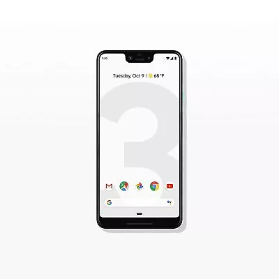 Google - Pixel 3 XL With 64GB Memory Cell Phone (Unlocked) - Clearly White • $239.66