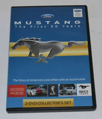 Mustang The First 50 Years 2 Disc DVD Set Rare Documentary Ford Mustang (2014) • $29.99