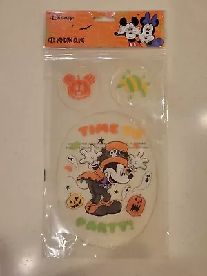 Disney Halloween Window Gel Clings Mickey Mouse • $7.99