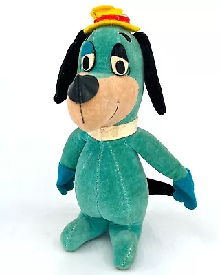 Huckleberry Hound 1960s Hanna Barbera Velvet Stuffed Cartoon Dog Japan 6in Vtg • $20