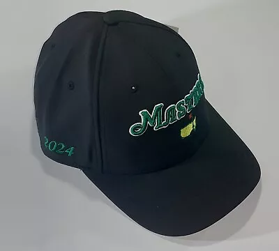 2024 Masters Golf Hat Black Raised Logo Performance Style Pga New • $72.95