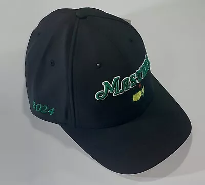 2024 Masters Golf Hat Black Raised Logo Pga New • $72.95