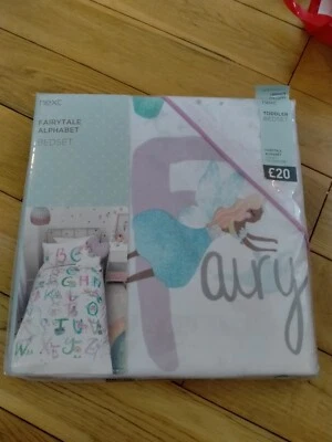 £12 • Buy NEXT Toddler Girls Nursery Cot Bed Fairytale Alphabet Bedding Bed Set BNWT 💞