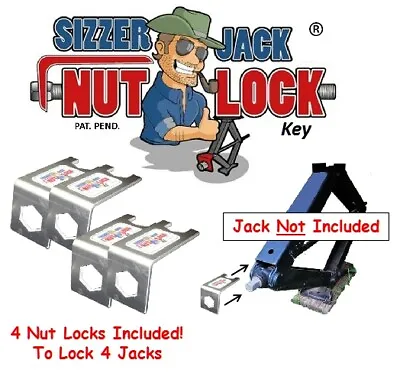 STOP RV Scissor Jack Loosening (Unwinding) W/ New Trailer Stabilizer Accessory • $9.99