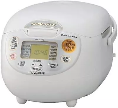 Zojirushi Overseas Microcomputer Rice Cooker Ns-zlh10-wz (Ac220-230v For Th • $420.59